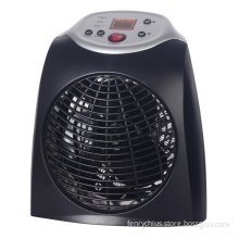 Digital fan heater with LED display